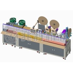 全自動雙頭穿號碼管插膠殼端子機(jī)